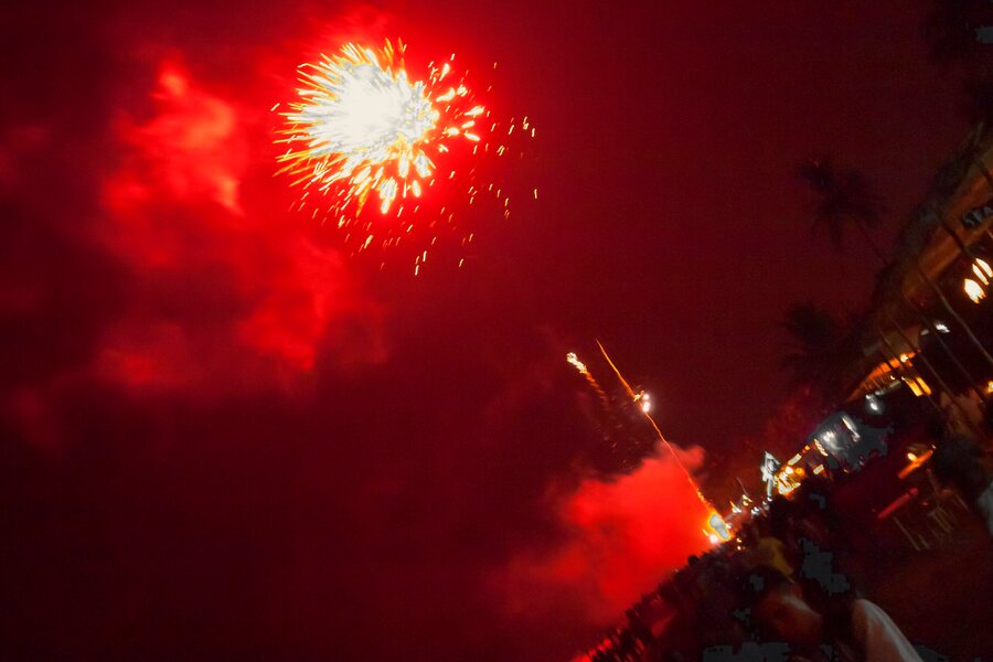 ash fireworks
